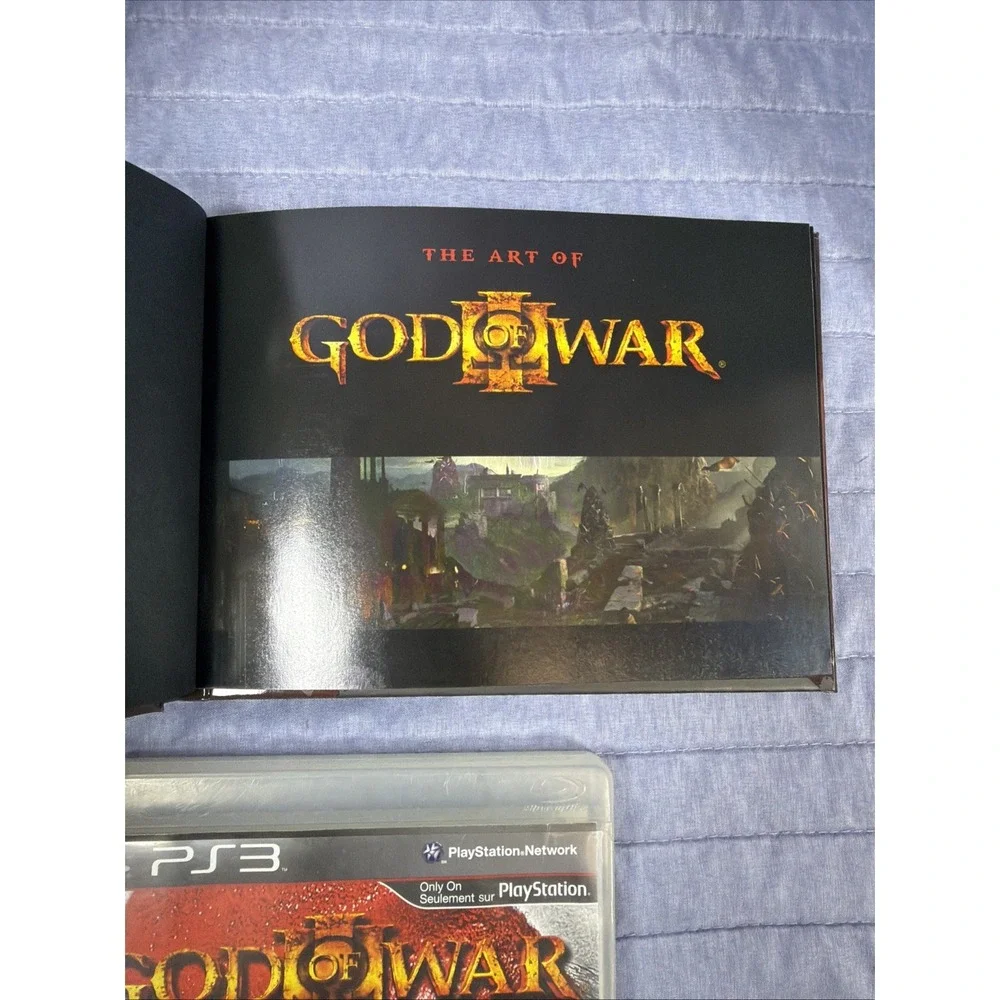 Bundle God of War Pandora's Box + Ragnarök Collector Edition Mjölnir PS3 PS5 CIB